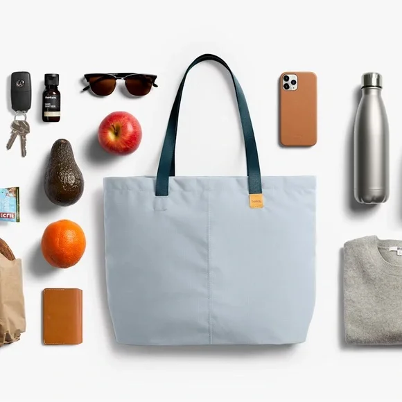 Bellroy Market Tote in Pale Blue - Picture 6 of 12